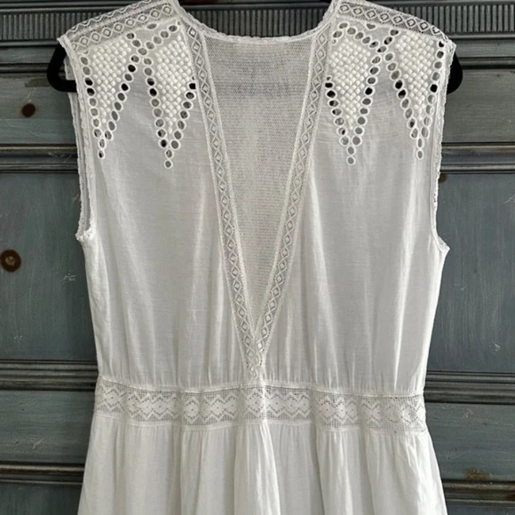Ulla Johnson Coralie Eyelet White Dress size 2 - Picture 13 of 16